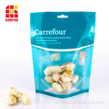 Carrefour Dog Treat Bag mit klarem Fenster